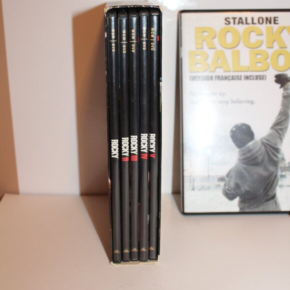 Rocky  Anthology Collection DVD Set Plus Movie - Picture 2 of 2